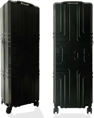 JUST 4 SIGNS Trade Show Shipping Case 43" L x 15" W x 11" H for Roll Up Banner Stands with Handles and Shoulder Strap Travel Wheeled Case