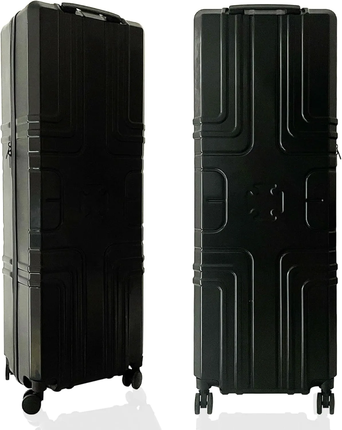 JUST 4 SIGNS Trade Show Shipping Case 43" L x 15" W x 11" H for Roll Up Banner Stands with Handles and Shoulder Strap Travel Wheeled Case