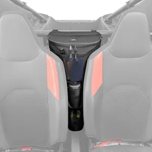 KEMIMOTO 2024 2025 XP 1000 Center Storage Bag with Cup Holder Compatible with Polaris RZR XP 1000/ RZR XP 4 1000 2024 2025 Accessories 1680D High-Density Shoulder Storage Bag with Anti -mud Zipper