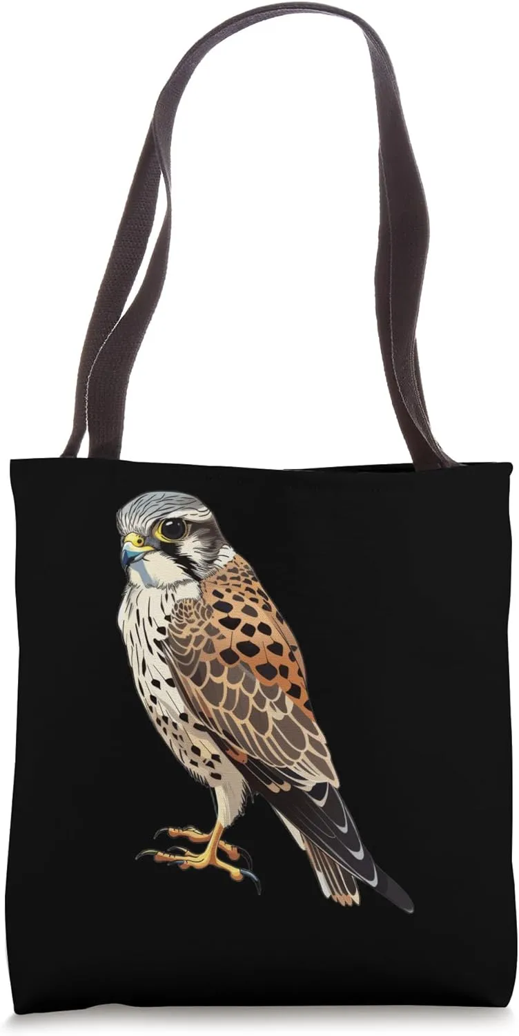Kestrel Caricature Tote Bag
