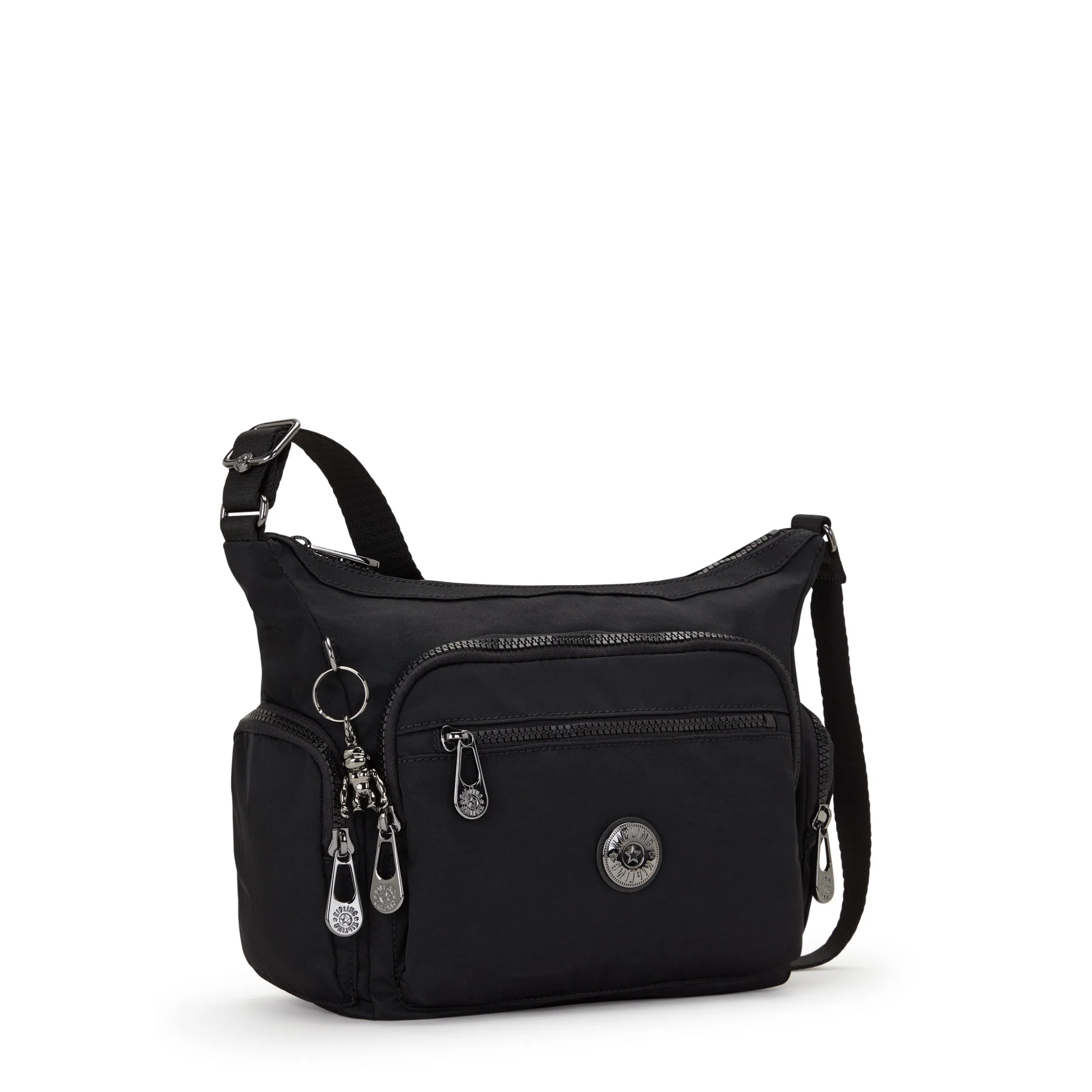 KIPLING-Gabbie S-Medium crossbody-Endless Black-I2536-TB4