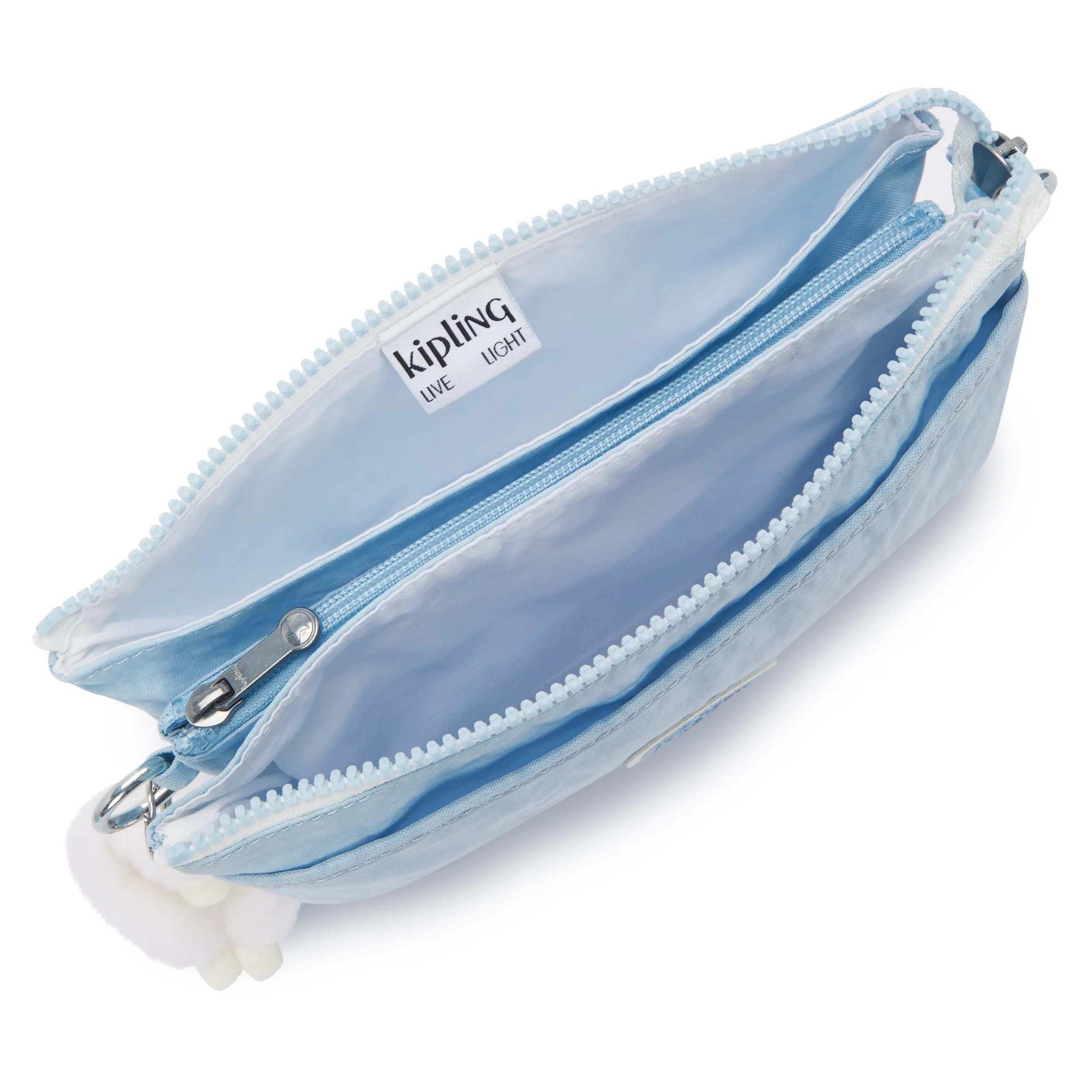 KIPLING-Riri-Small crossbody (with removable strap)-Frost Blue Bl-I7590-LZ8
