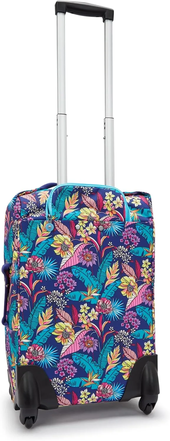 Kipling Women’s Darcey Small 22-Inch Softside Carry-On Rolling Luggage, Nylon, 360 Degree Spinning Wheels