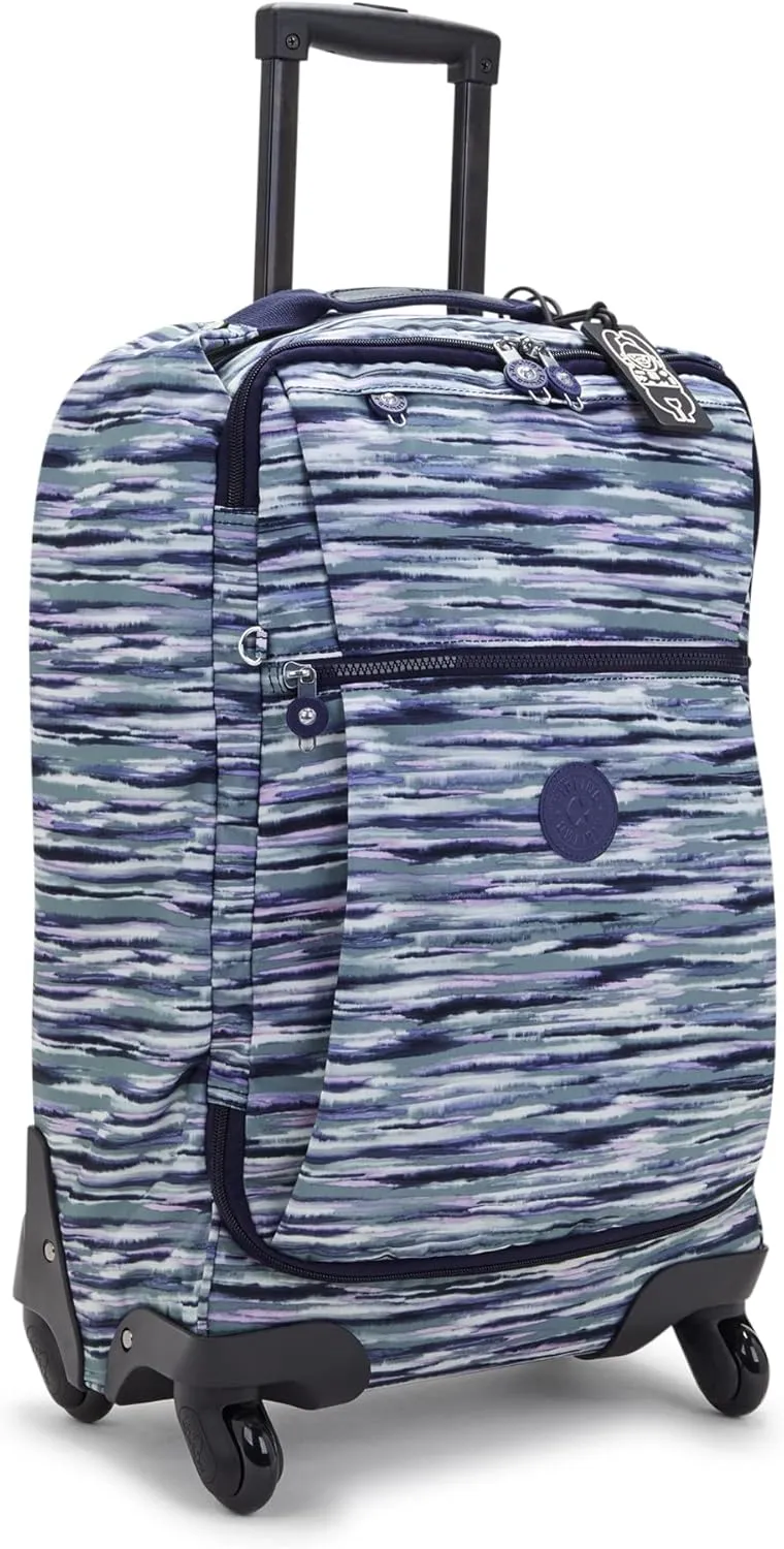 Kipling Women’s Darcey Small 22-Inch Softside Carry-On Rolling Luggage, Nylon, 360 Degree Spinning Wheels