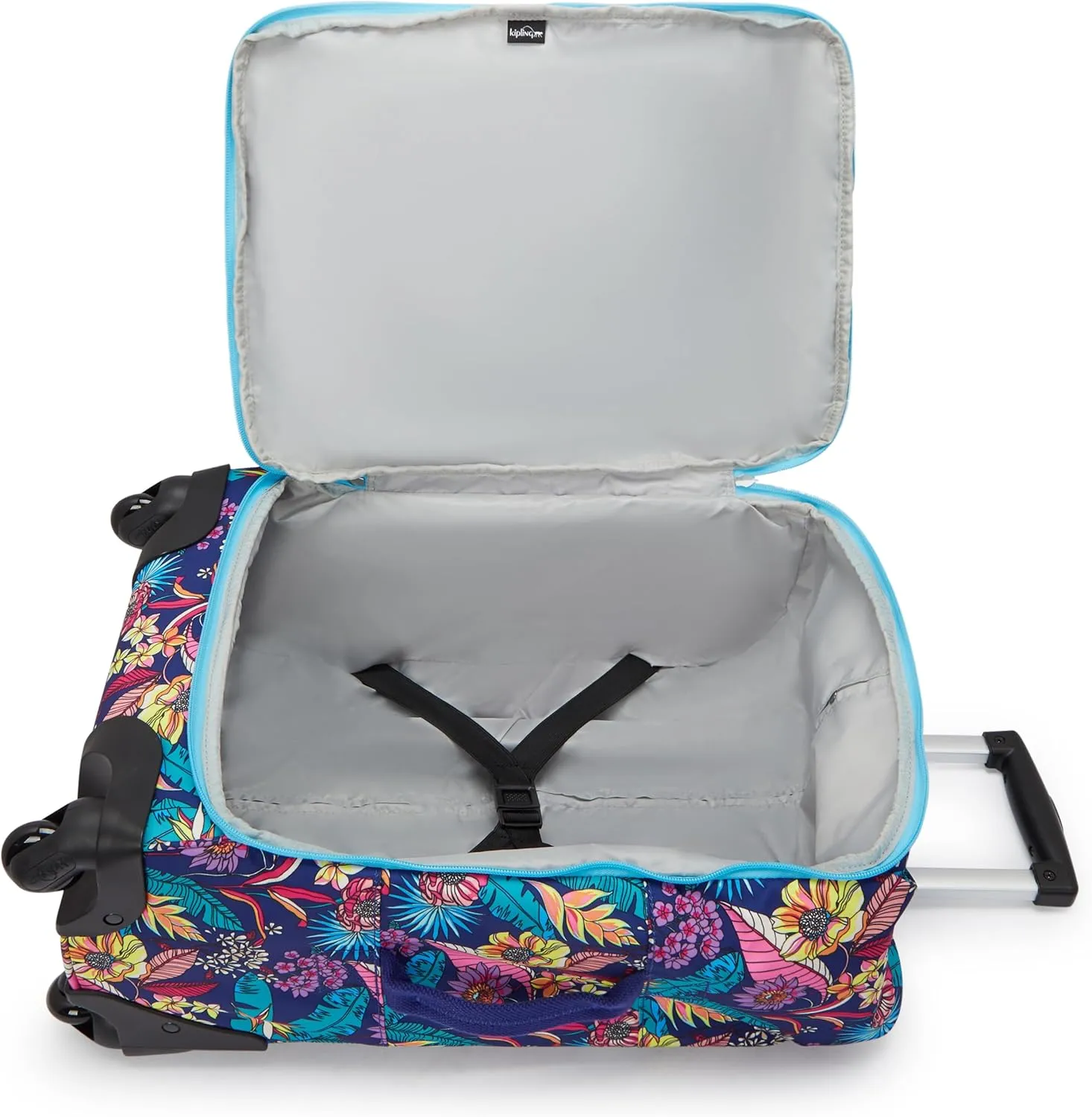 Kipling Women’s Darcey Small 22-Inch Softside Carry-On Rolling Luggage, Nylon, 360 Degree Spinning Wheels