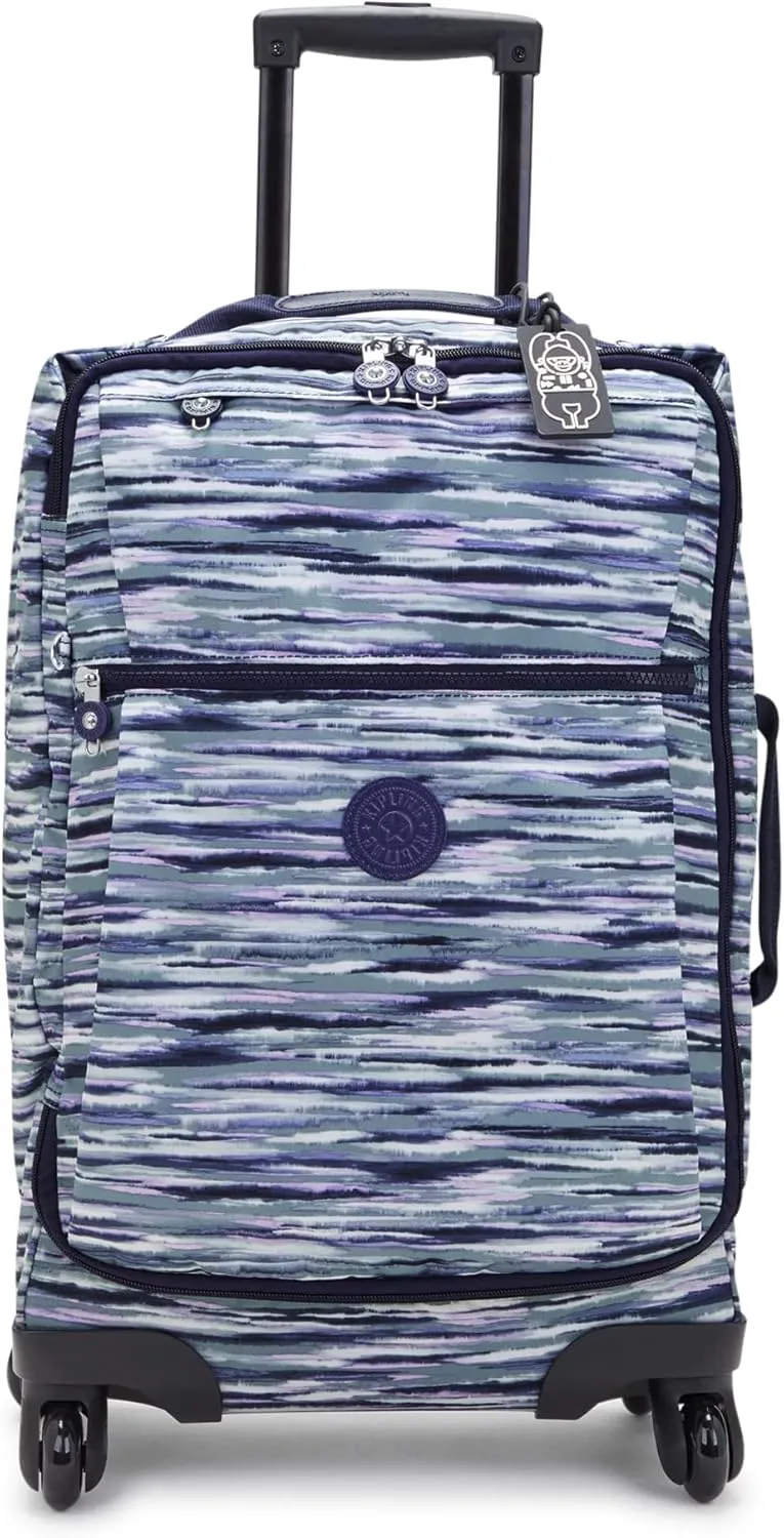 Kipling Women’s Darcey Small 22-Inch Softside Carry-On Rolling Luggage, Nylon, 360 Degree Spinning Wheels