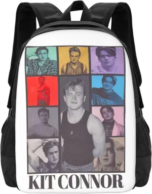 Kit Actors Connor Backpack Laptop Computer Backpacks Travel Bag Double Shoulder Daypack for Work Hiking 15.6 Inch