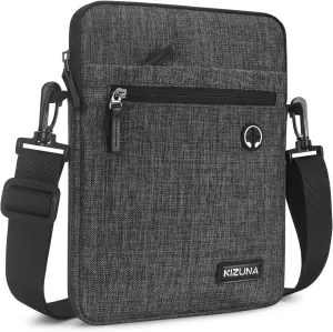 KIZUNA 10 Inch Tablet Sleeve Water Resistant Shoulder Messenger Laptop Bag for 9.7" 10.5" 11" iPad Pro/Apple 10.2" iPad/10 Surface Go/ 10.5" Surface Go 3/10.5" Samsung Galaxy Tab A S6/Huawei MediaPad