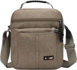 KL928 Men's Messenger Bag - Crossbody Shoulder Bags Travel Bag Man Purse Casual Sling Pack for Work Business
