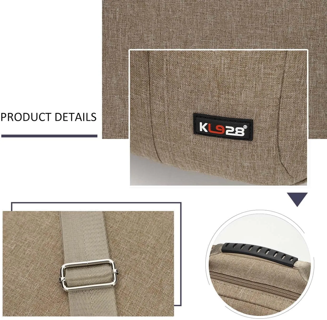 KL928 Men's Messenger Bag - Crossbody Shoulder Bags Travel Bag Man Purse Casual Sling Pack for Work Business