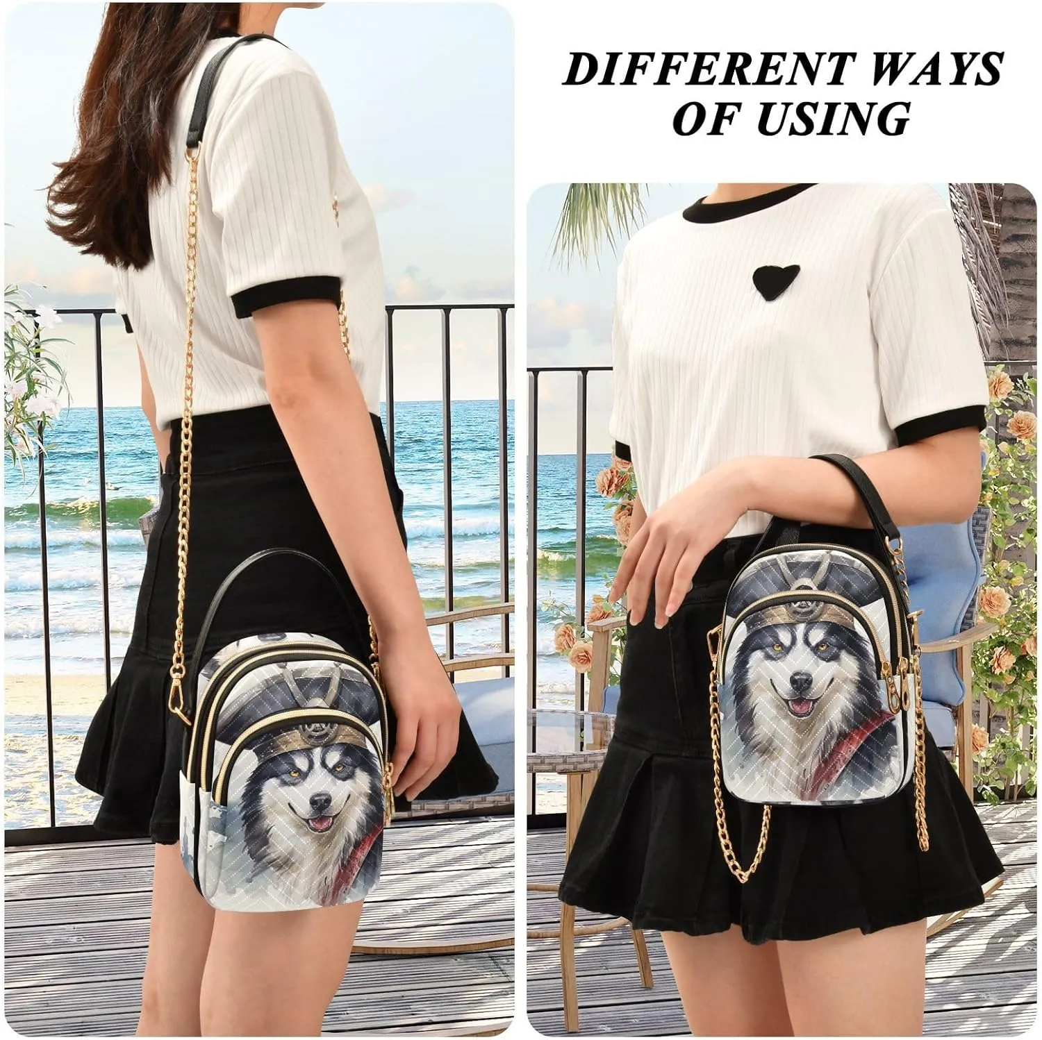 Ladybug Animals Parrten Women's Crossbody Bag, Ladies Sling Bag Crossbody, Stylish Crossbody Bags for Travel