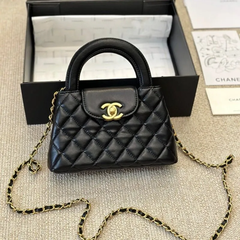 Lambskin Risk-free returns Extensive range Kelly ESMEE Chain Black - Bag Mini