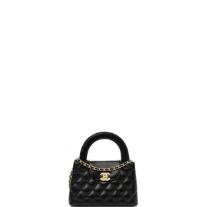Lambskin Risk-free returns Extensive range Kelly ESMEE Chain Black - Bag Mini