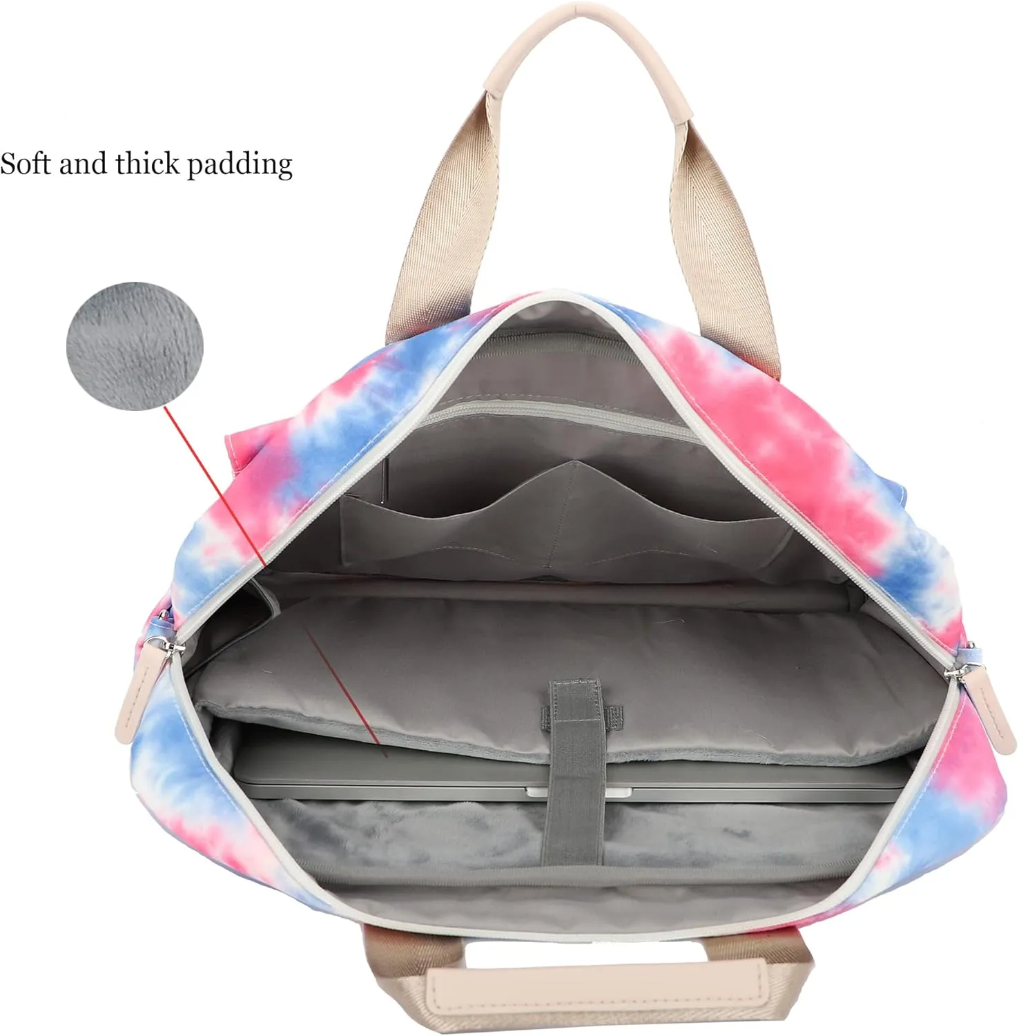 Laptop Briefcase, Water Repellent Multi-Functional Laptop Shoulder Messenger Case Bag (15 inch-15.6 inch, SLB-11)