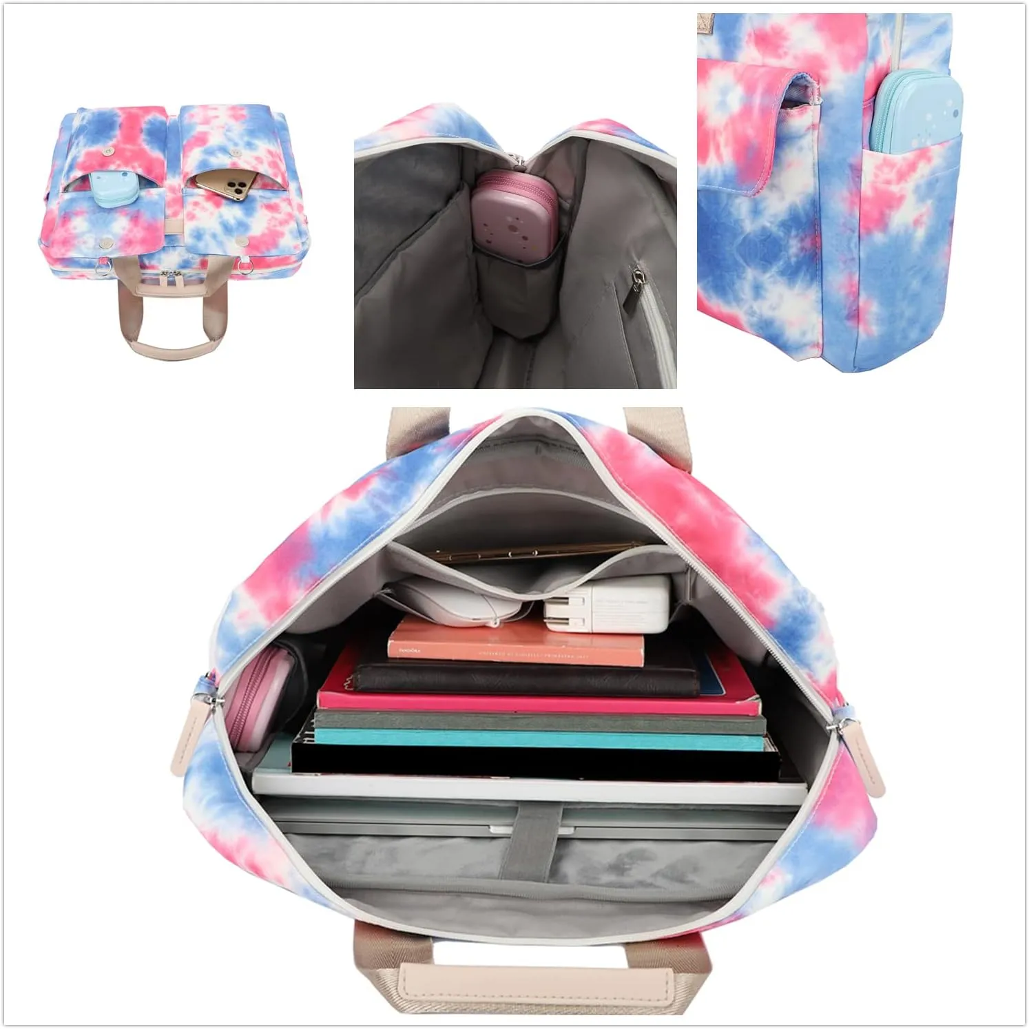 Laptop Briefcase, Water Repellent Multi-Functional Laptop Shoulder Messenger Case Bag (15 inch-15.6 inch, SLB-11)