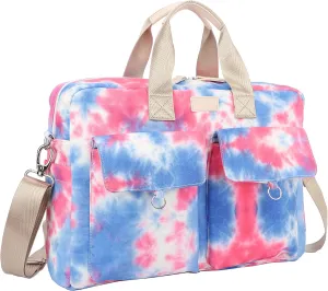 Laptop Briefcase, Water Repellent Multi-Functional Laptop Shoulder Messenger Case Bag (15 inch-15.6 inch, SLB-11)