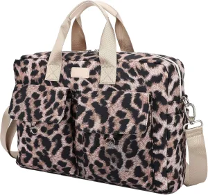 Laptop Briefcase, Water Repellent Multi-Functional Laptop Shoulder Messenger Case Bag (15 inch-15.6 inch, SLB-7)