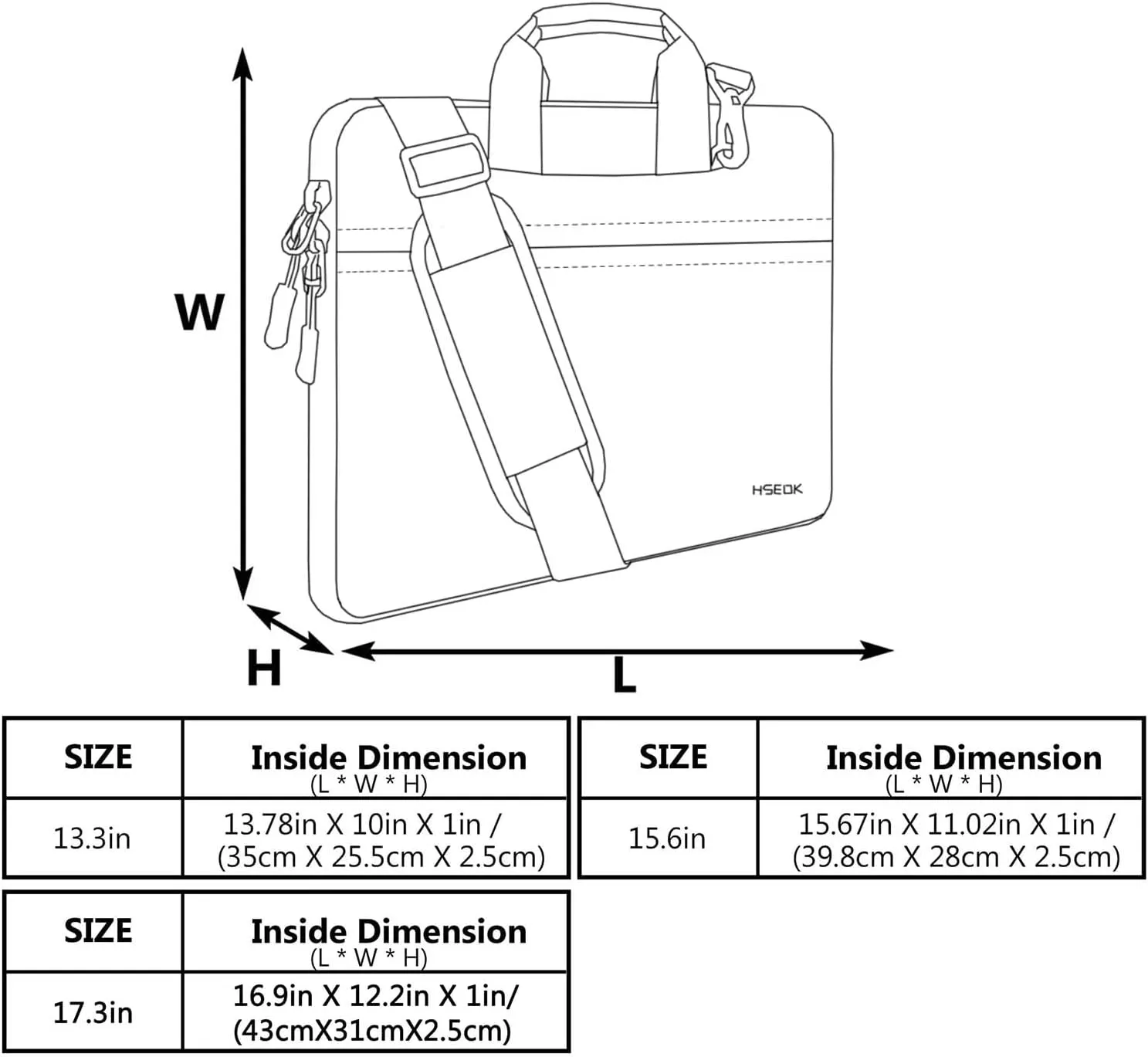 Laptop Shoulder Bag 13 13.3 14 Inch Case Compatible with MacBook Pro 14 2025-2021 M4/M3/M2/M1, Mac Air/pro 13-13.3 Inch and Most Popular 13-14 Notebooks,Spill-Resistant Briefcase, Black