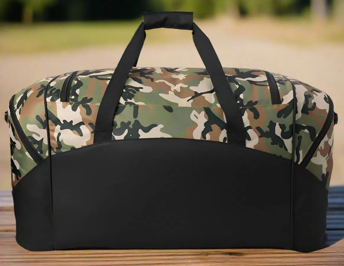 Large Auburn Duffel Bag CAMO Auburn University Suitcase Duffle Luggage Gift Idea for Men Man Him!