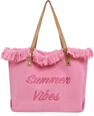 Large Canvas Tote Bag for Women,Travel Utility Bag,Beach Tote Bag for Swim,Travel,Shopping