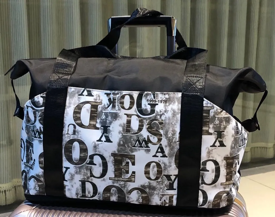 Large-Capacity Travel Bag Gym Short-Distance Business Trip Luggage Storage Expandable Dry and Wet Separation Bag