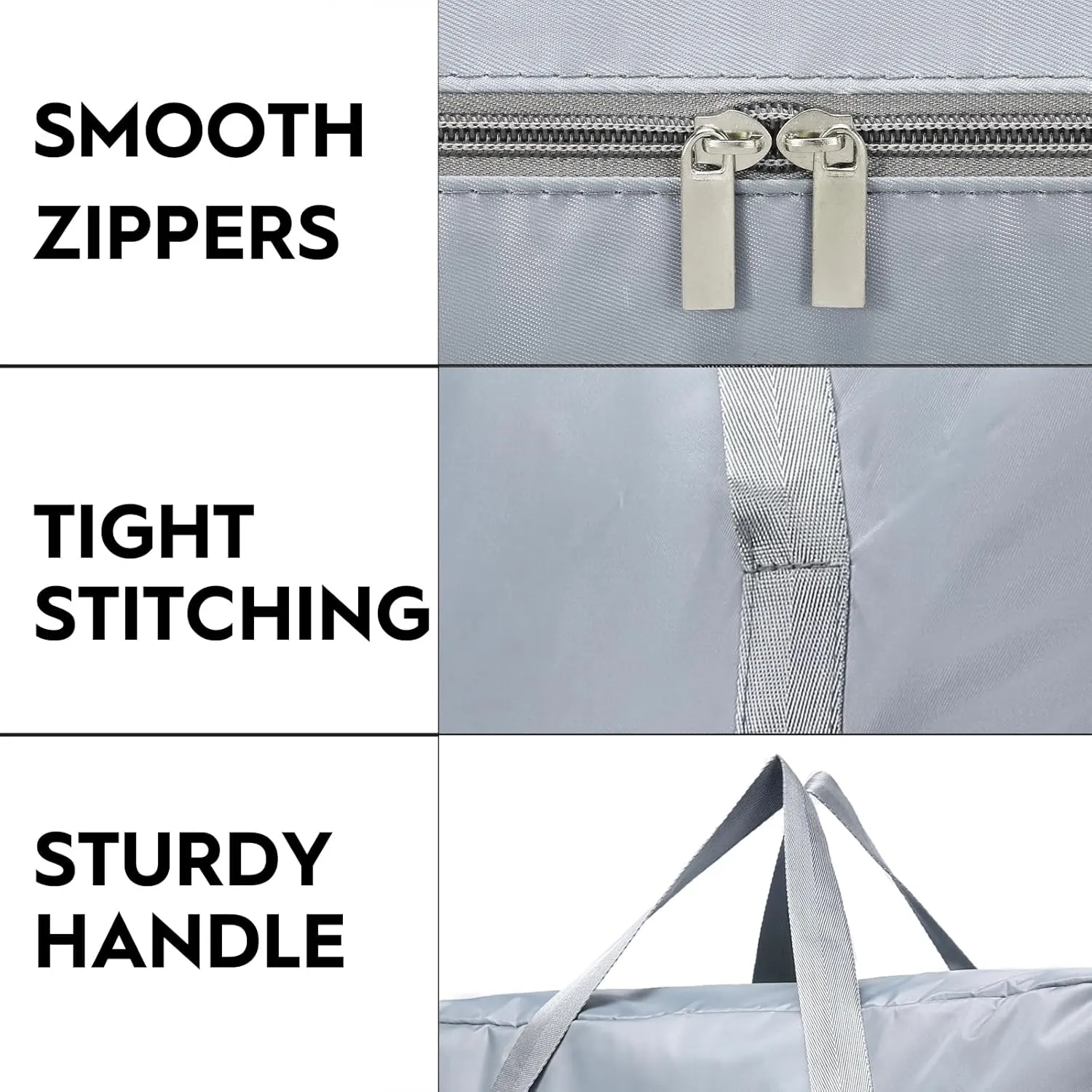 Large Duffel Bags for Travel, 70L Foldable Travel Tote Bags, Weekender Overnight Bags for Men & Women with Trolley Sleeve