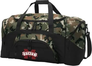 Large Mississippi State Duffel Bag CAMO Mississippi State University Suitcase Duffle Luggage Gift Idea for Men Man Him!