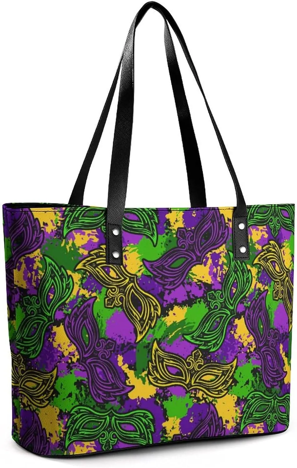 Large Tote Bag Fashion Handbag With Zipper For Women And Men