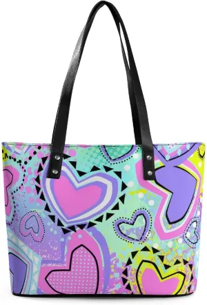 Large Tote Bag Fashion Handbag With Zipper For Women And Men