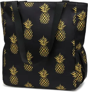 Leaper Travel Tote Bag Wear-Resistant Portable and Foldable Handbags Shoulder Bag for Gym, Beach, Travel and Daily Use