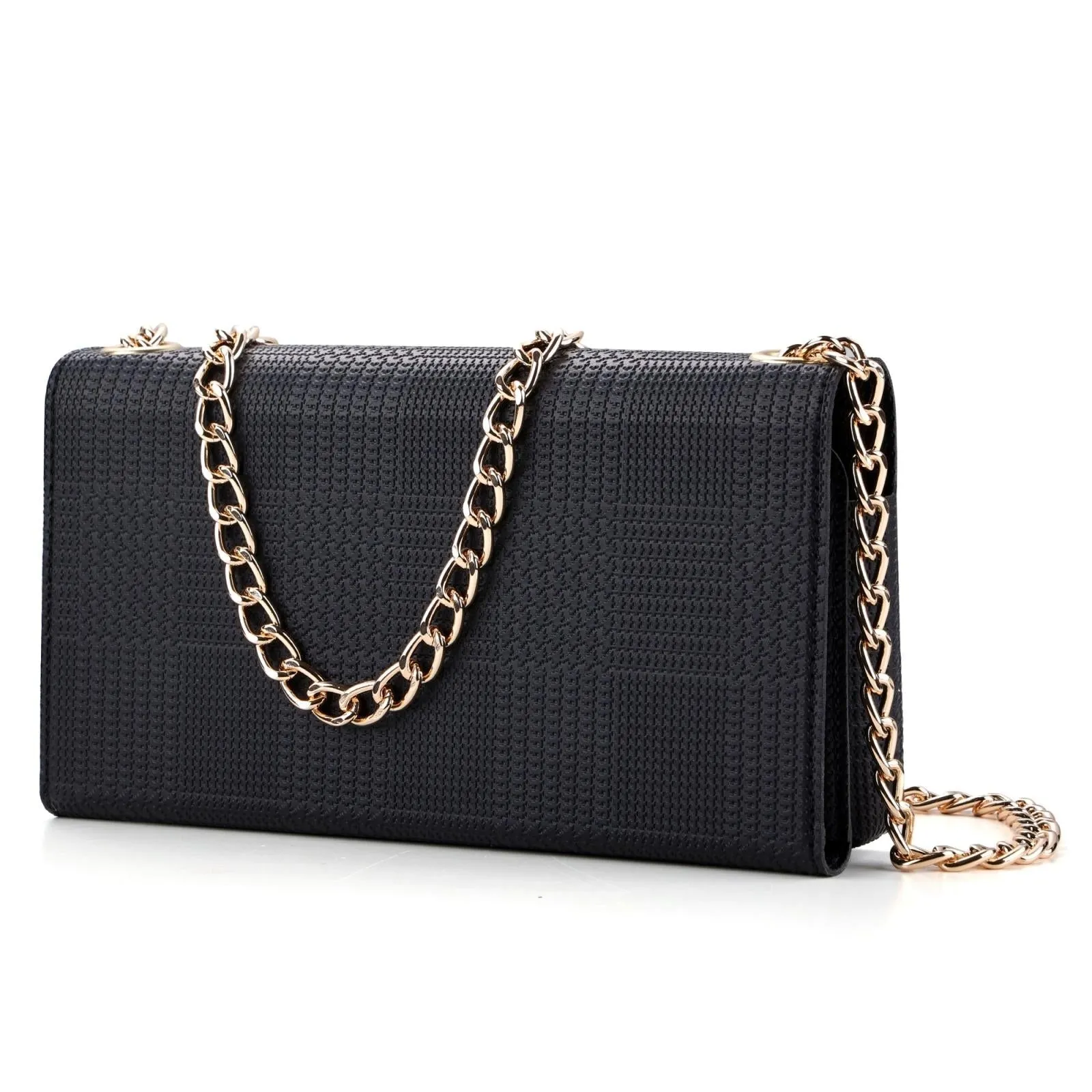 Leather Crossbody Bag With Rfid Protection 20 X 10 X 3.5Cm