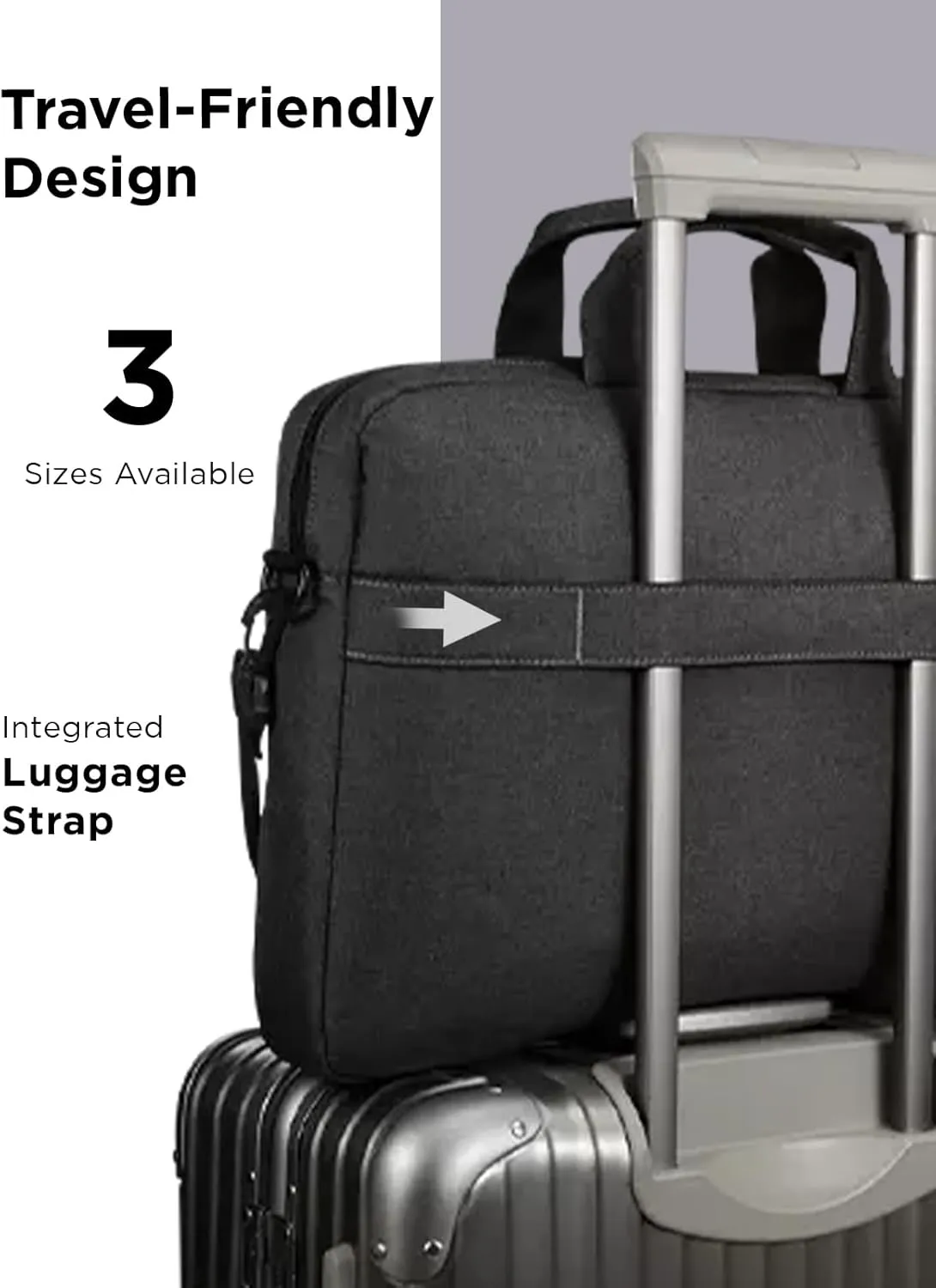 Lenovo Laptop Bag T210, Messenger Shoulder Bag for Laptop or Tablet
