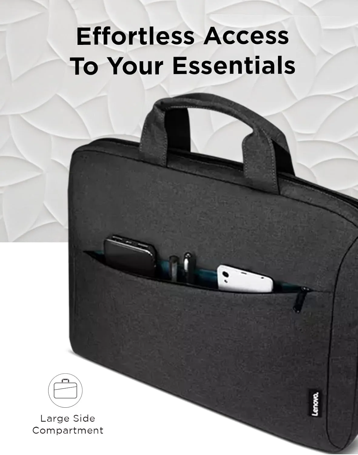 Lenovo Laptop Bag T210, Messenger Shoulder Bag for Laptop or Tablet