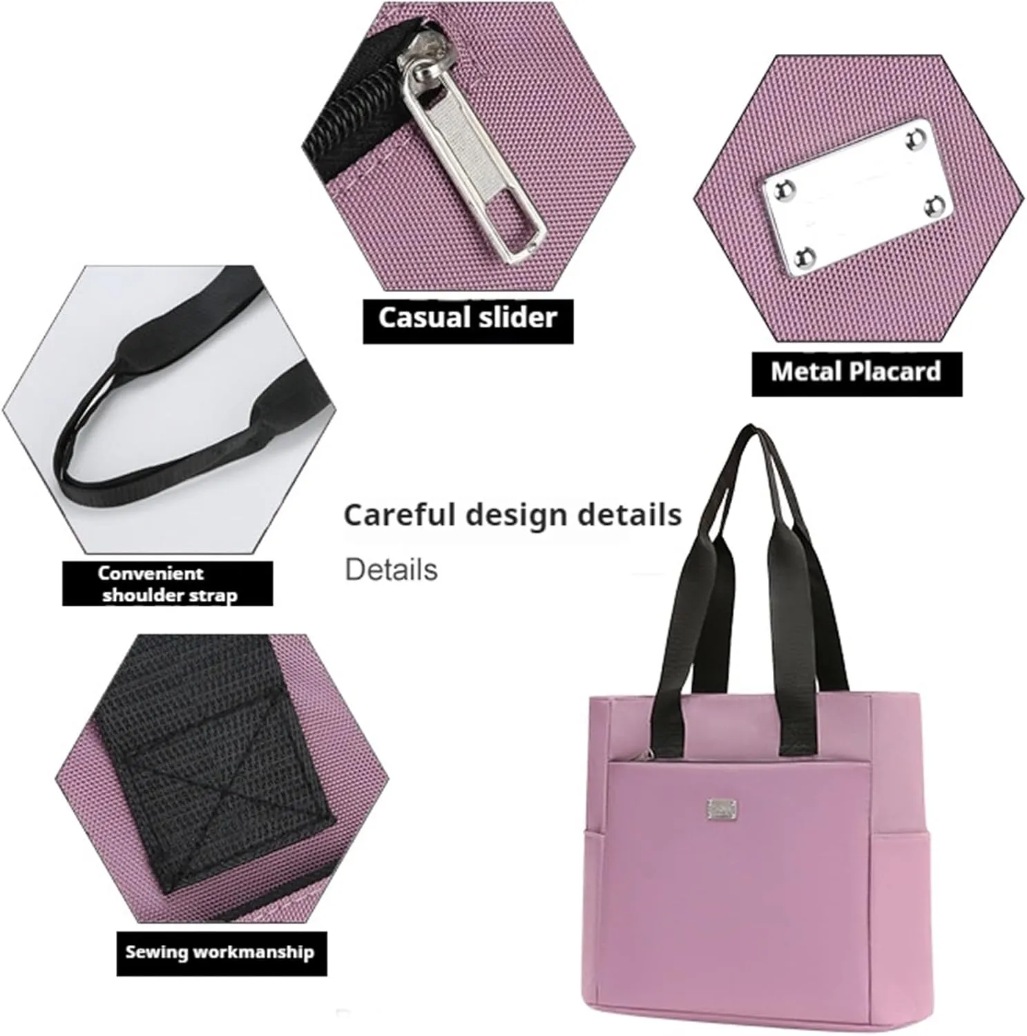Lightweight Water repellent Nylon Shoulder Bag,Reposaltrust Bag,Travel shoulder bag Fashion Women Tote Shoulder Bag
