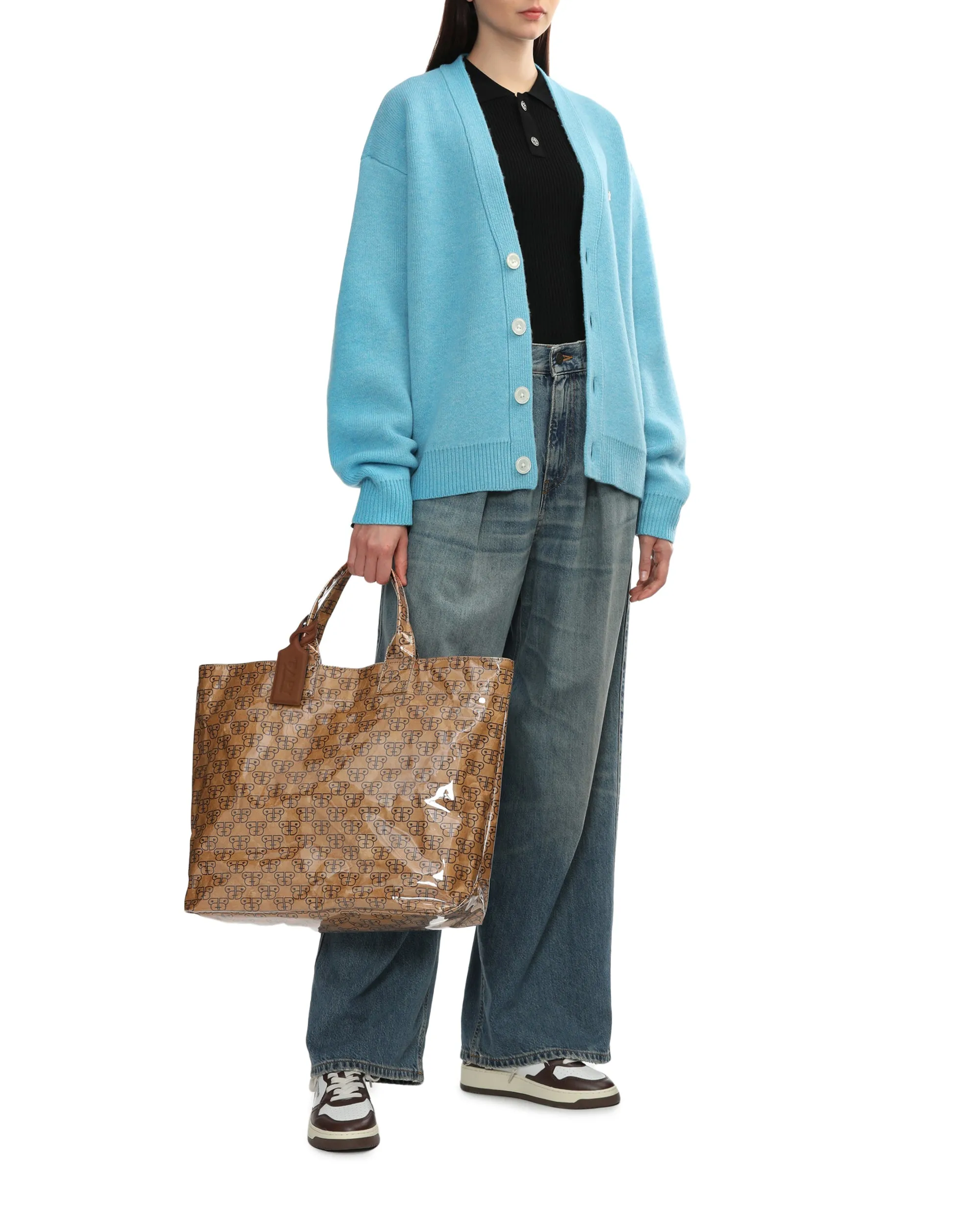 Logo shopper bag