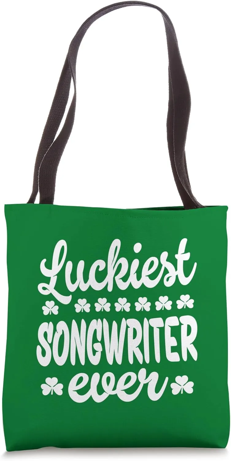 Luckiest Songwriter Ever Tote Bag