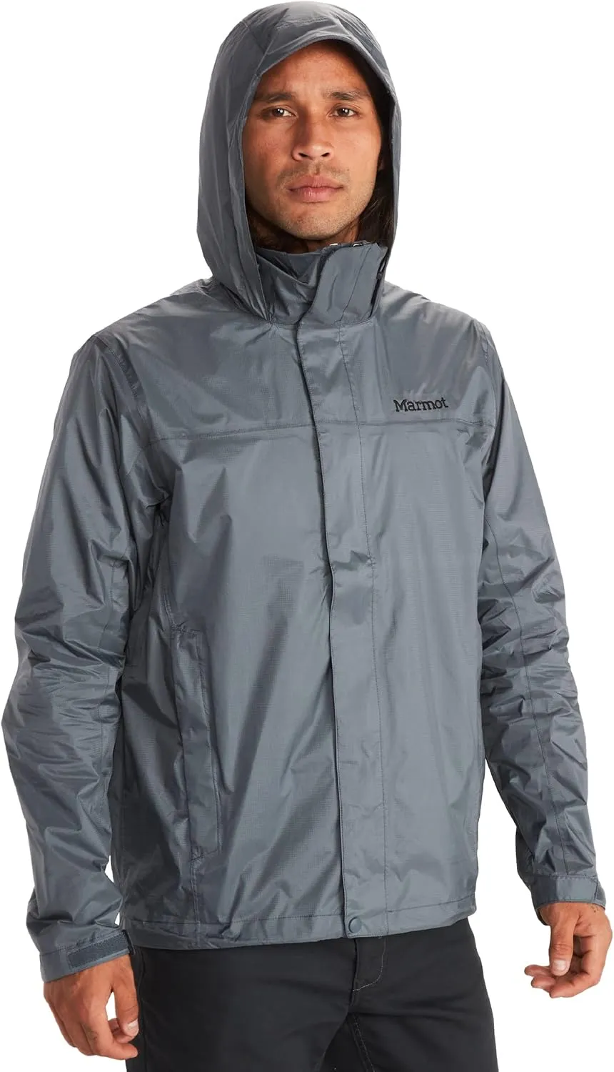 MARMOT Men's Precip Eco Waterproof Rain Jacket - 100% Recycled, Breathable, Lightweight, Packable Raincoat