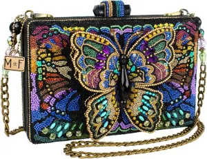 Mary Frances Kaleidoscope Crossbody Butterfly Handbag, Multi