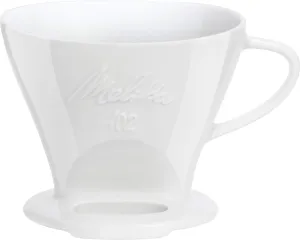 Melitta 218967 Filter Porcelain Coffee Filter Size 102 White 1x2