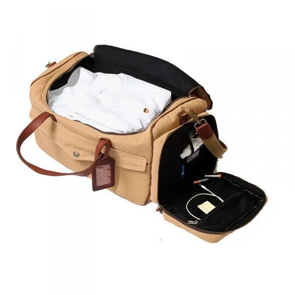 Melvill & Moon Canvas Kilimanjaro Camera Bag | Khaki