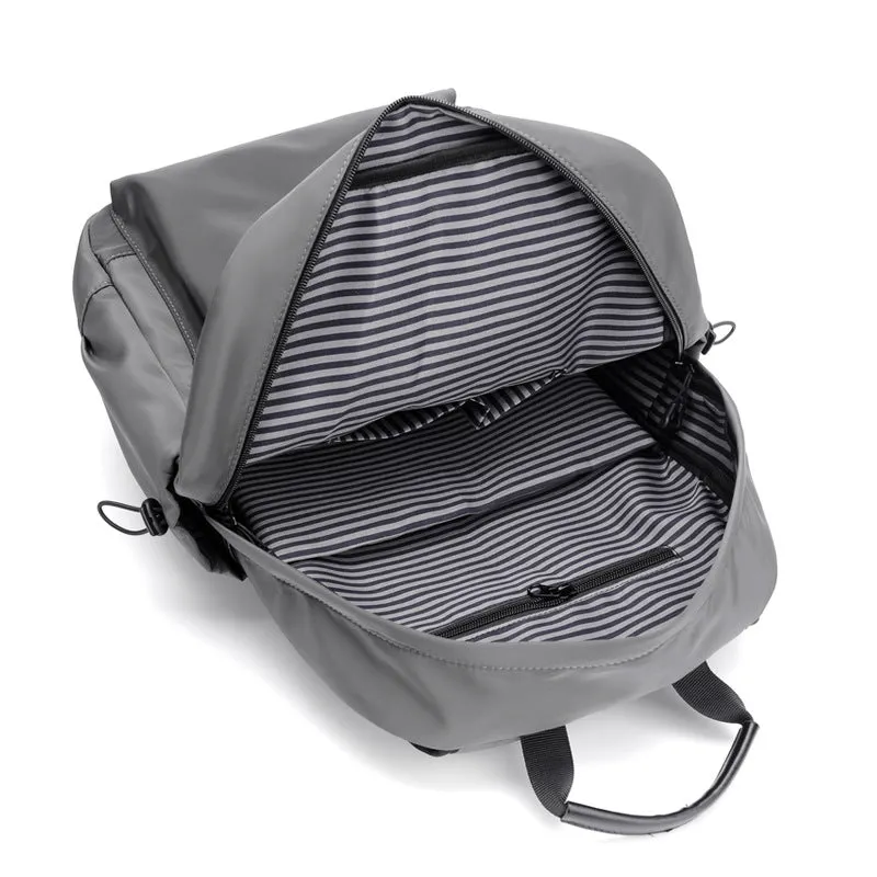 Men's Classic Slouchy College Trend Simple Backpacks