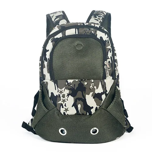 Mesh Front Backpack Adjustable Back Travel Bag High-value Cat Carrier Shoulder Pack Pet Travel Head Secure Dog HOOPET Strap out Design Shoulders