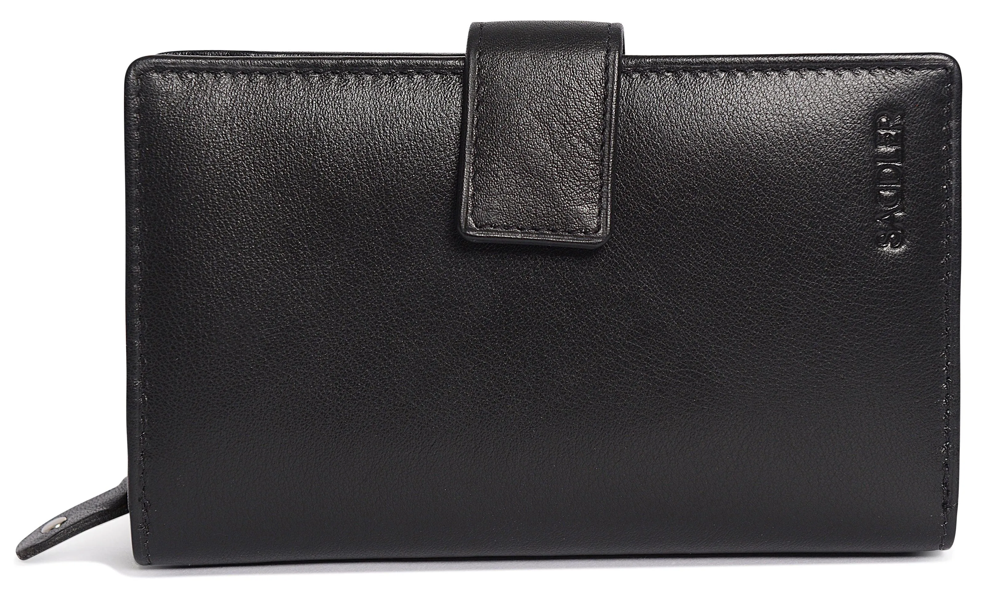 Mid-Size Leather Purse Wallet  "Holly" – Handmade by Saddler | RFID Protected & Gift Boxed