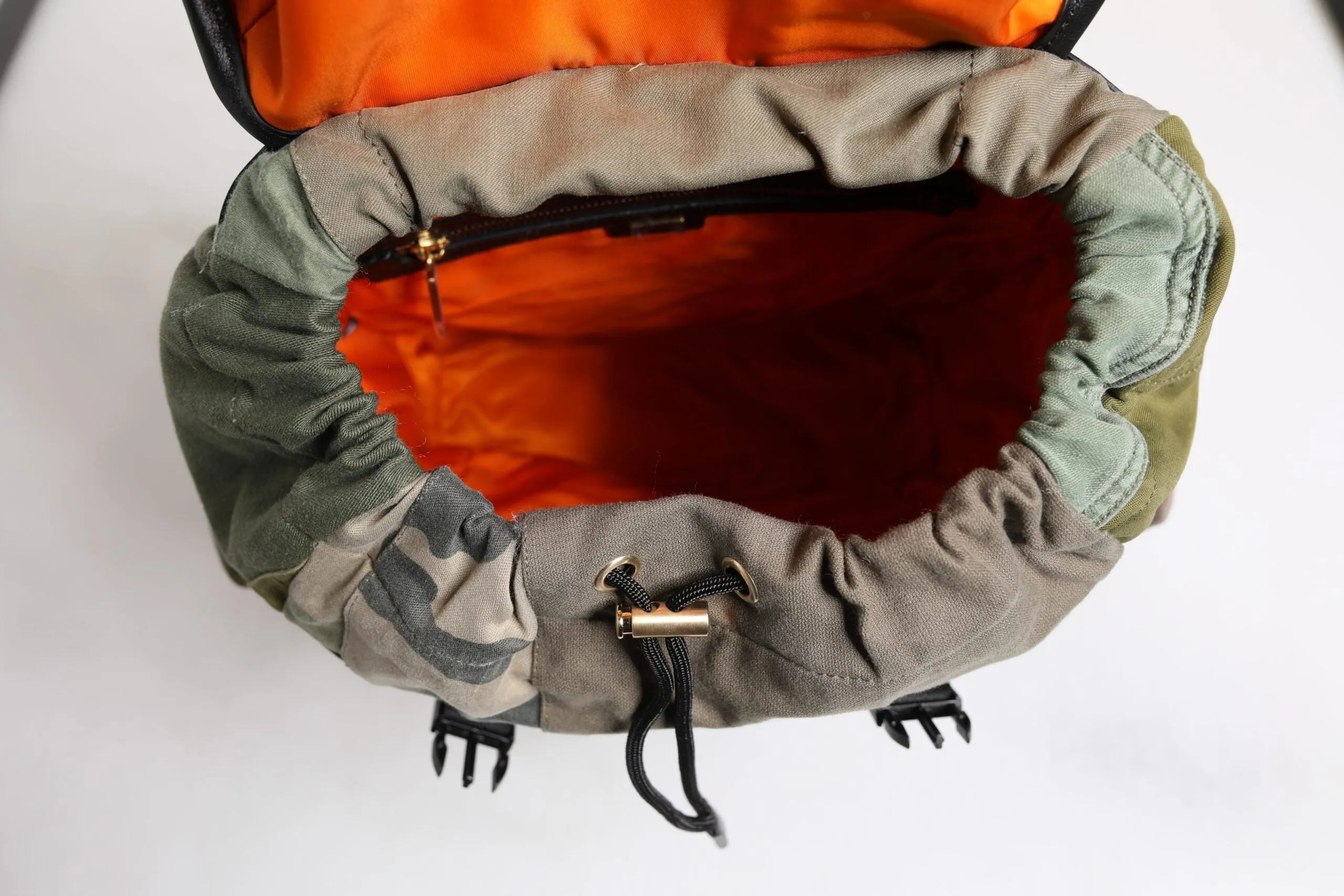 Military Satisfaction guarantee Gabbana Bag Private sale Patchwork Backpack Dolce Travel & Green