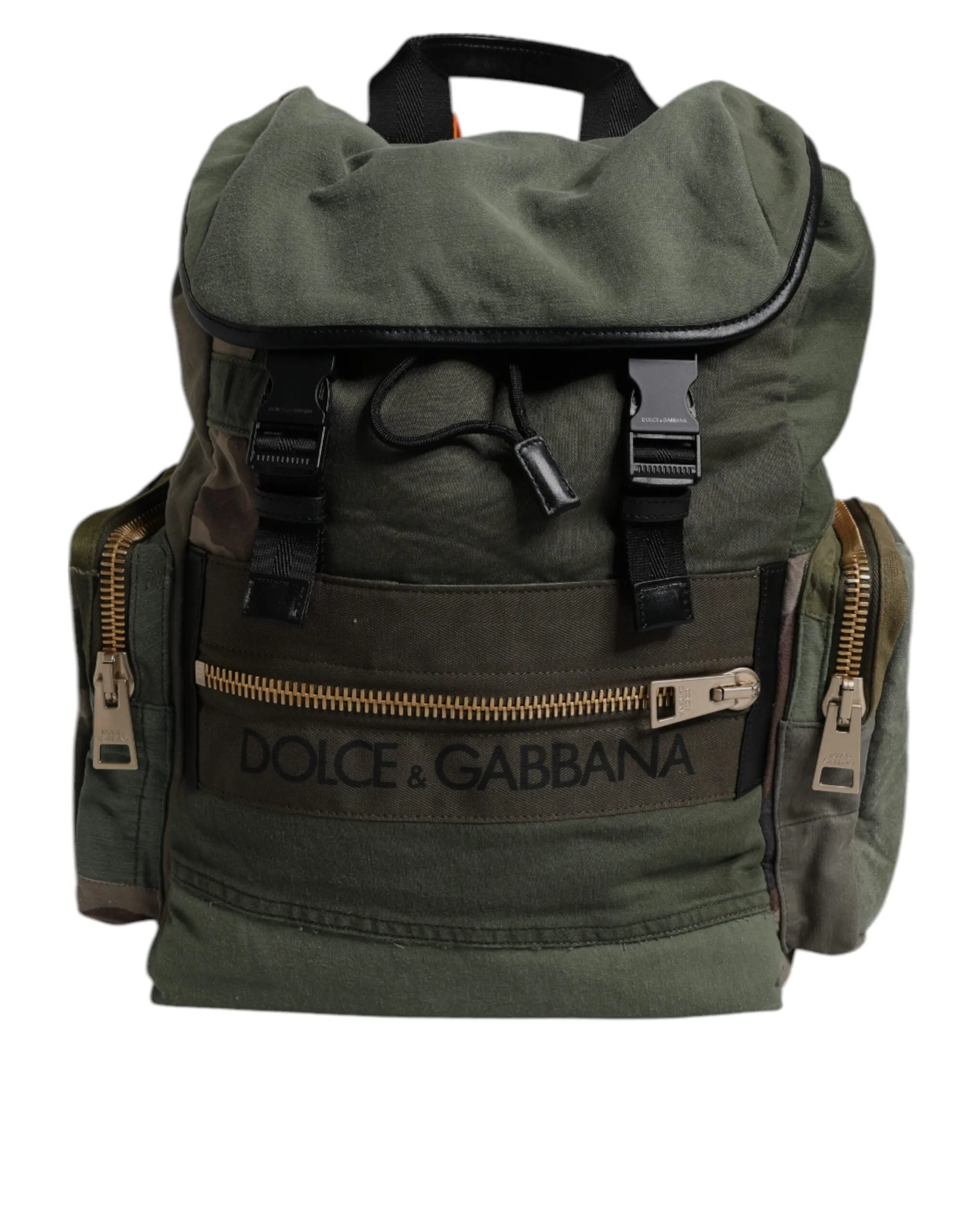 Military Satisfaction guarantee Gabbana Bag Private sale Patchwork Backpack Dolce Travel & Green