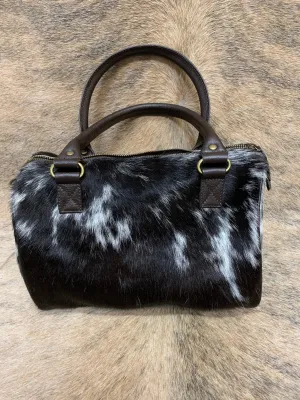 Mini Cowhide Duffel Bag