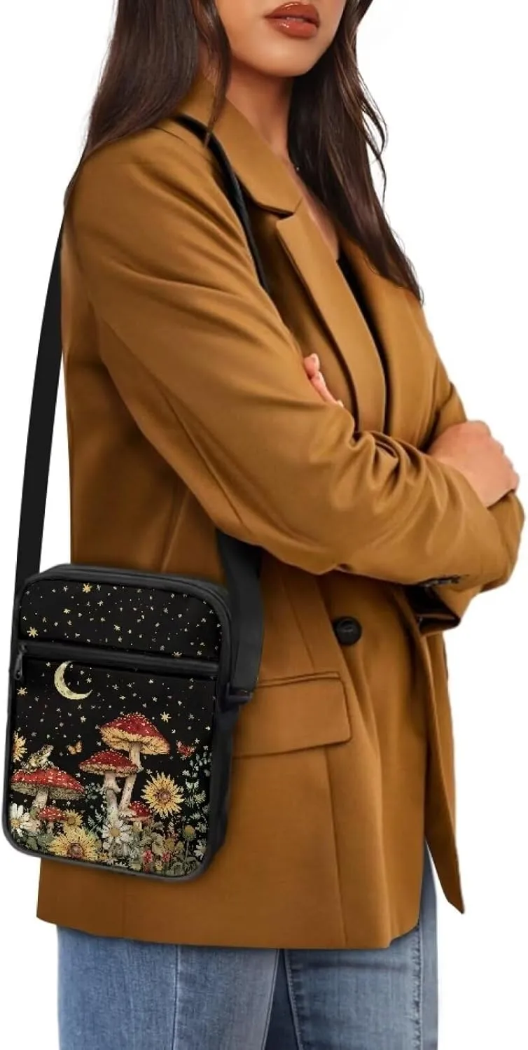 Mini Crossbody Bags Small Shoulder Messenger Bag Purse Cellphone Pouch for Men Women Kids