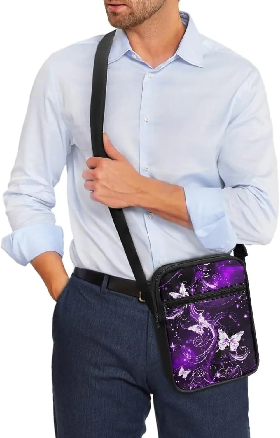 Mini Crossbody Bags Small Shoulder Messenger Bag Purse Cellphone Pouch for Men Women Kids