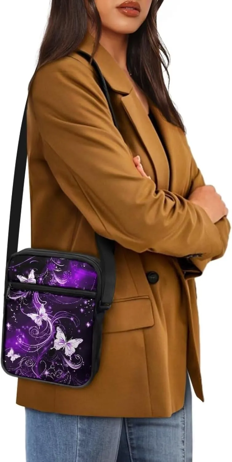 Mini Crossbody Bags Small Shoulder Messenger Bag Purse Cellphone Pouch for Men Women Kids