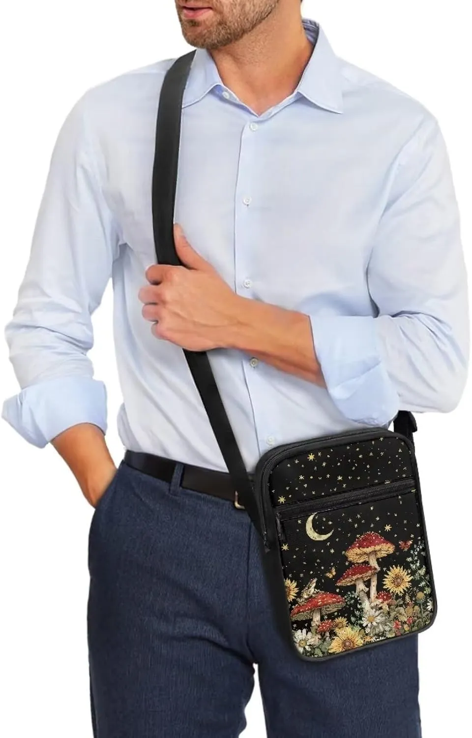 Mini Crossbody Bags Small Shoulder Messenger Bag Purse Cellphone Pouch for Men Women Kids